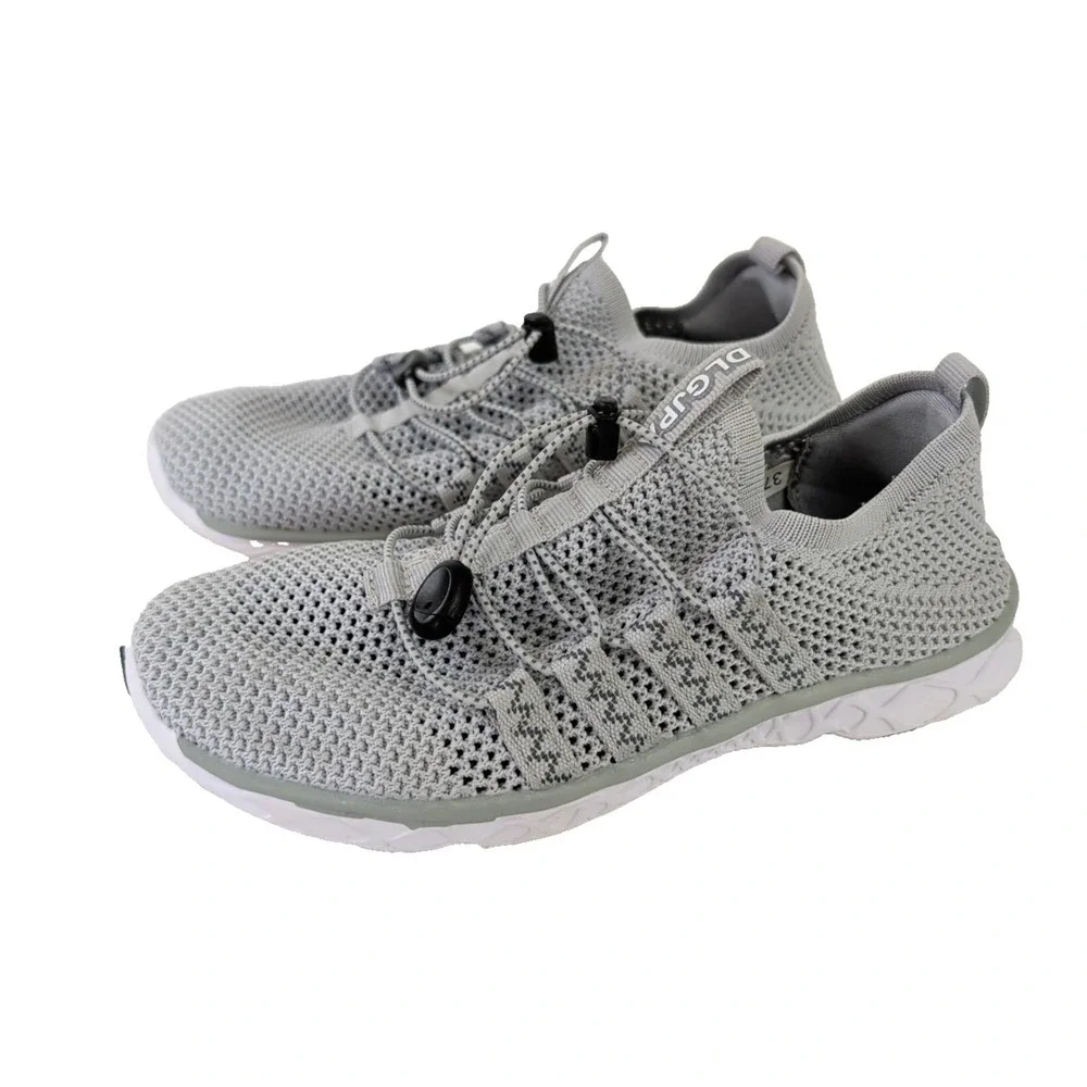 DLGJPA Water Sport Shoes Womens EU 37 US 6.5 Gray‎ Beach Pool Vaca Lightweight